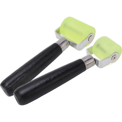 Rouleau de marouflage insonorisant, outil d'installation pour isolation phonique auto, longueur 50mm et 30mm, lot de 2 rouleaux