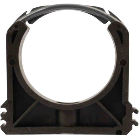 Collier de fixation clipsable pour tuyau PVC Ø 50 mm
