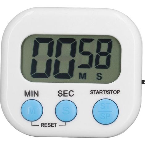 Minuteur Électronique avec Grand Écran et Alarmes Programmable Time Detector (1/5)
