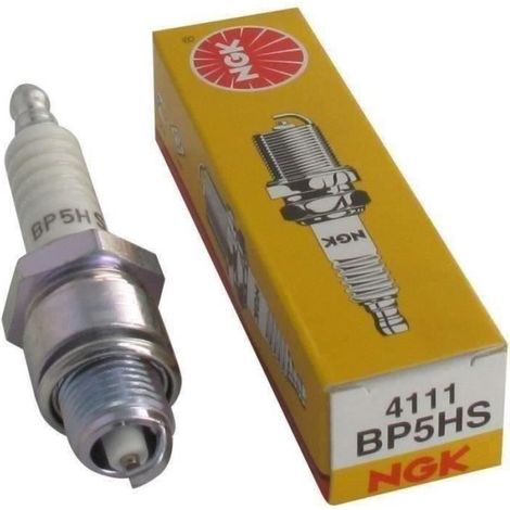 Bougie D'allumage BP5HS - Résistance Thermique Optimisée - Pour Moteurs 4 Temps - Lot De 1 (1/2)