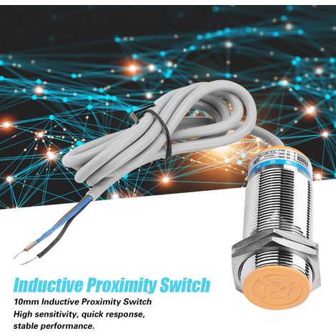 Capteur de proximité inductif 10 mm, transistor NPN 3 fils, normalement ouvert, LJ30A3-10-Z/BX (1/5)