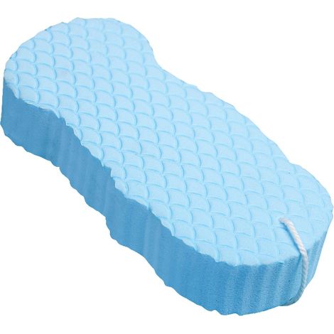 Éponge de bain exfoliante douce, brosse pour éliminer les peaux mortes du corps, éponge de douche réutilisable pour adultes et bébés (1/5)
