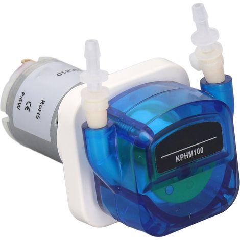 Mini pompe péristaltique 180 ml par minute 6 W, dosage de liquide auto-amorçant pour laboratoire 24 V (1/5)