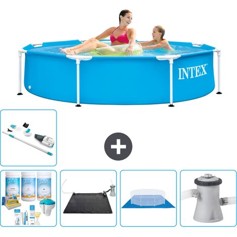 Intex Piscine Tubulaire Ronde - 244x51 cm - 6-pièces  S20985 (1/5)