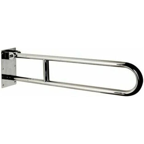 ZVD-Poignée PMR pivotante en inox USIS chromé - Chromé (1/4)