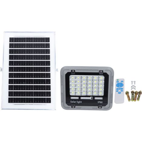 Lumière extérieure solaire 30 pièces 5054LED perles IP66 étanche à l'eau 100W alimenté mur avec batterie 4000mAh (1/5)