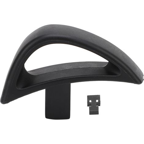 Satz schwarzer Sitzentriegelungsgriffclips, komfortabler Griff, stabile Konstruktion, kratzfest, für Cabrio 2003 bis 2010, rechts: 1C0881634AB41 (1/5)