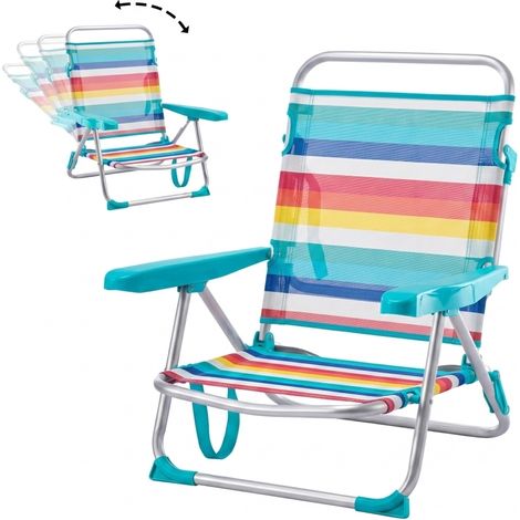 Silla Playa Plegable y Convertible en Hamaca (1/5)