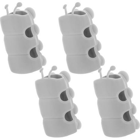 Support de pommeau de douche à ventouse Luxshiny (lot de 4) : installation sans perçage et ventouses performantes. (1/5)