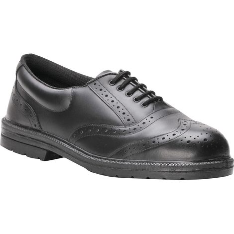Scarpe antinfortunistiche basse Ville Brogue Steelite S1P Nero 39