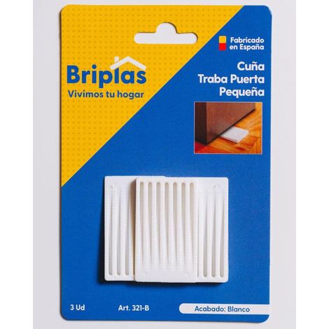 FPLUS briplas  traba cuña puerta-muebles pequeño  3 u blanco 321b (1/2)