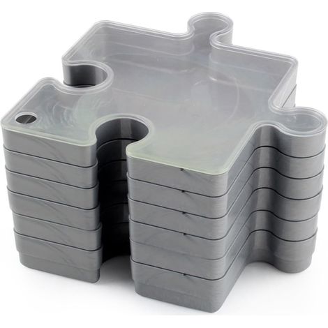 Sortierboxen – stapelbare Puzzleschubladen mit Deckel, hochwertige Puzzle-Aufbewahrungsbox – Organisieren und Puzzeln leicht gemacht (6 Boxen, 1 Deckel) (1/4)