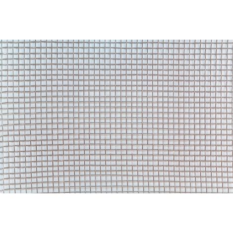 30KG TELA QUADRA IN ACCIAO ZINCATO FORO 3X3 MM ALTEZZA H 80 CM FILO 0,8MM (1/2)