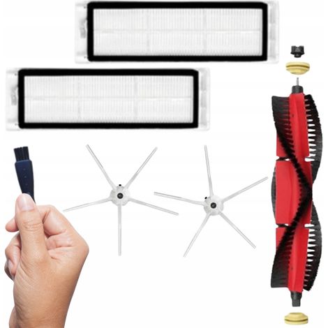Kit de filtres à brosse pour accessoires RoboRock S5 Max, S6 Max, S6 Pure, E4 et S6 (1/5)