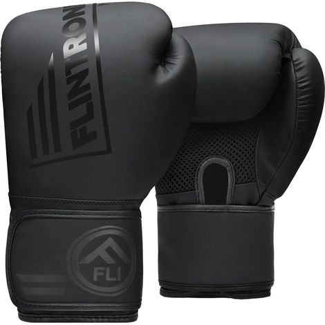 Gants de Boxe, Gants d'entraînement de Boxe, Boxing Gloves pour Hommes et Femmes, Gants pour Sac de Frappe Pattes en Cuir pour Arts Martiaux, MMA, Muay Thai, Kickboxing (1/5)