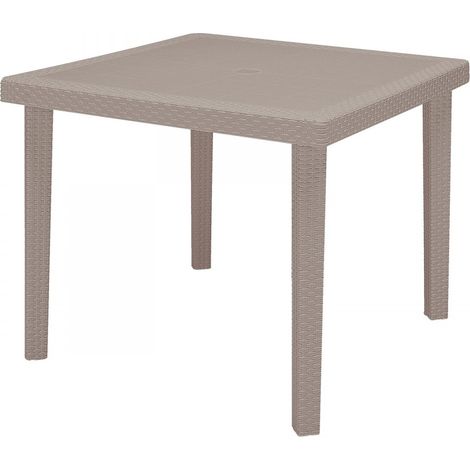 TAVOLO BOHEME 90X90 - GRANDSOLEIL Colore: Marrone
