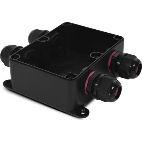 Boite de dérivation étanche 4 entrées IP68 Miidex Lighting®