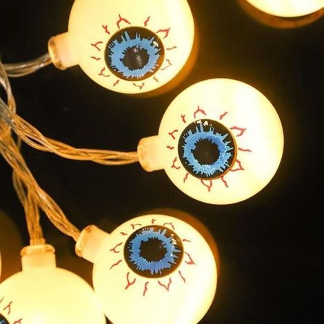 Lichterkette für Gartenpartys, Halloween-Partydekorationen, 6 m, 40 LEDs (1/5)