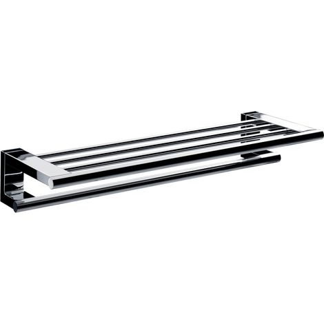 emco system2 Doppelhandtuchablage, 600mm, chrom, 356800160 (1/3)
