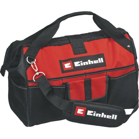 Original Einhell Tasche Bag 45/29 (für Werkzeuge & Zubehör, langlebig mit verstärktem Boden, Tragegurt, Tragegriff, verschiedene Taschen und Fächer) (1/5)