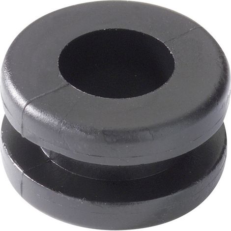 N/A HellermannTyton HV1302-PVC-BK-M1 633-03020 Ø max. des bornes 8 mm PVC noir 1 pc(s) (1/2)