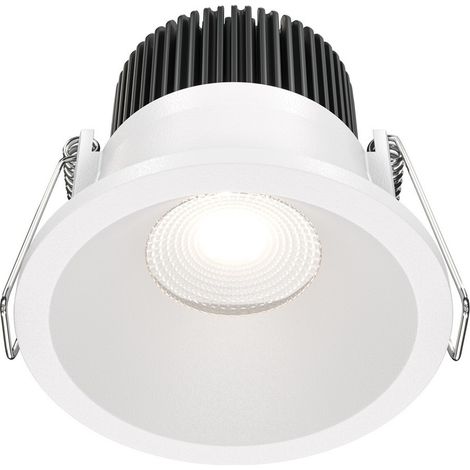 Maytoni Zoom Spot encastré extérieur blanc 4000K 660lm IP65