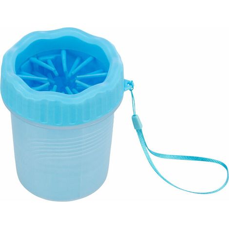 Pulitore per Zampe di Cani Trixie Azzurro S-M (1/5)