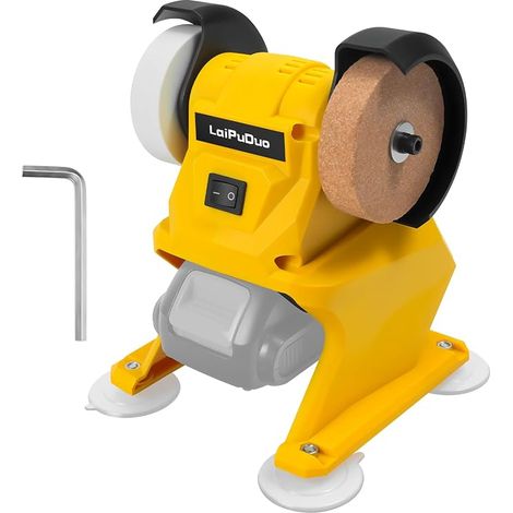 Mini ponceuse double sans fil compatible avec batteries 20 V, 70 mm (1/5)