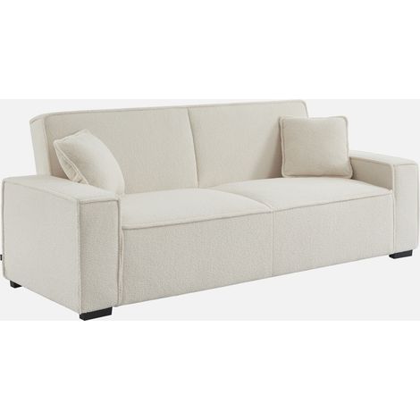 Sofá cama de borreguito, 3 plazas (1/5)