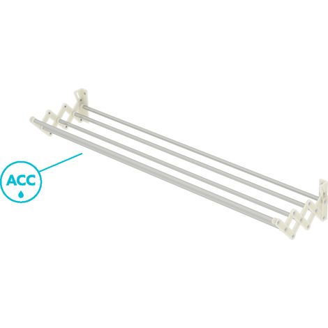 Stendino stendibiancheria a parete estendibile da 100 Cm mod. SOFFIETTO COLOMBO (1/2)
