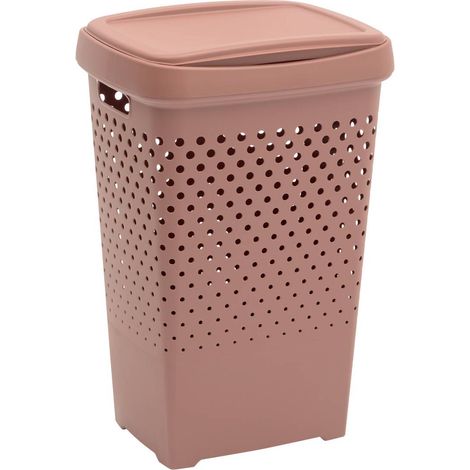 Wäschekiste tila 70 l, h 65 cm, rosa - 5five (1/3)