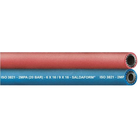 Zwillingsschlauch SALDAFORM® Wandst.3,5mm AD 13,0mm L.50m TEGUMA (1/2)