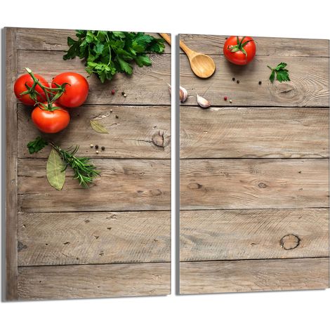 Piastra protettiva in vetro per stufa 2x30x52 Legna (1/5)