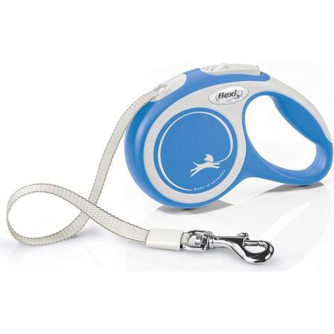 Laisse New Comfort XS Tape 3 m blue Flexi CF00T3-251-BL-20 (1/4)