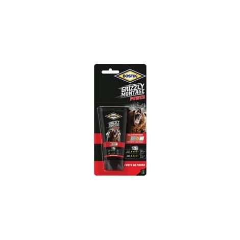 GRIZZLY MONTAGE POWER TUBO IN BLISTER- - gr.100 - 6 blister BOSTIK