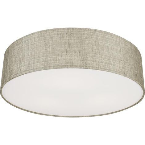 Plafonnier LED rond Nowodvorski TURDA gris 50 cm 3xE27 (1/2)