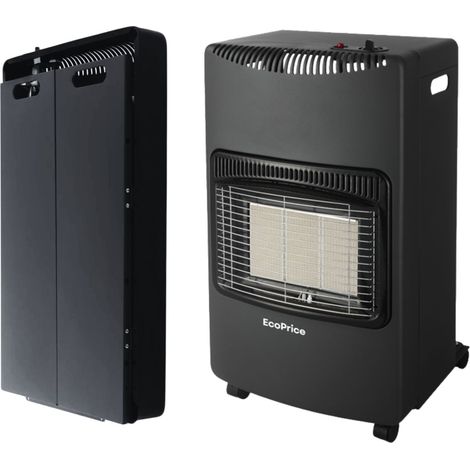 Stufa A Gas Pieghevole,Infrarossi,Accensione Piezoelettrica,Adatta Per GPL/Butano/Propano,A 15 Kg,Sistema ODS EcoPrice®