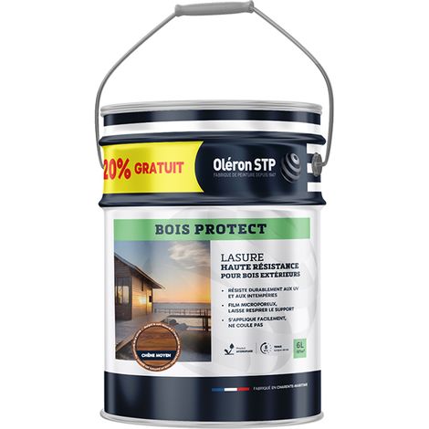 Technima Oléron Lasure Protezione Legno Rovere Medio 5l+20% Gratis - Technima