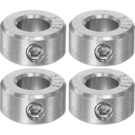 4pcs Bague de Réglage Bague Arrêt d'axe Butée Arbre 5/16" Alésage (1/5)