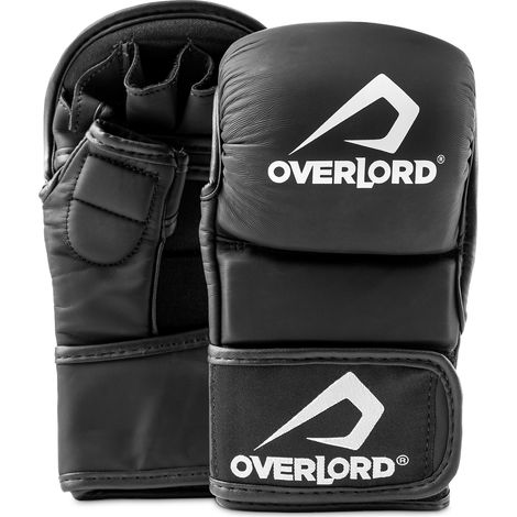 Guantes de torneo Overlord MMA negros talla XL (1/3)