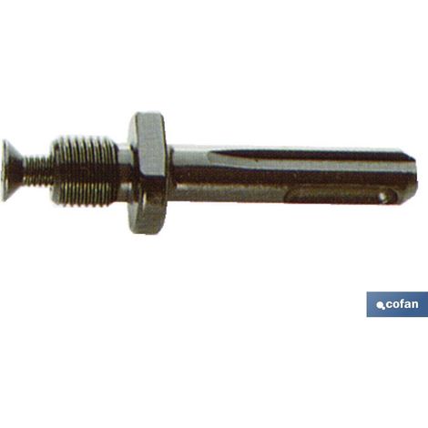 Adaptador SDS+ a portabrocas estándar ½"–20UNF para taladros y martillos percutores