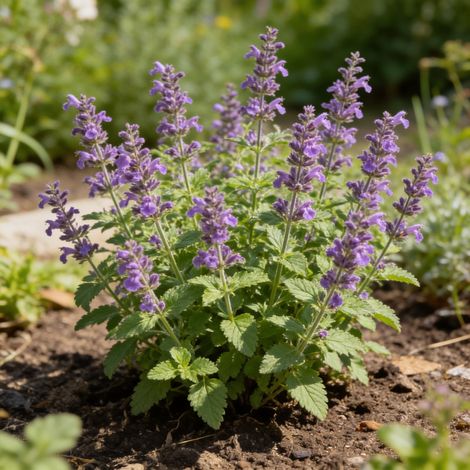Népéta xfaassenii 20cm Godet 9cm - Nepeta