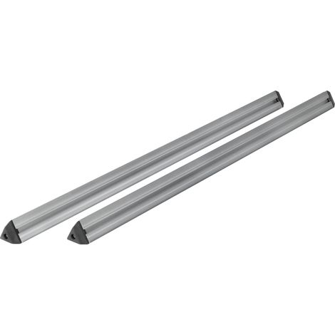 Barres d'extension pour tréteau CROC LOCK – Lot de 2 pièces – Profil triangulaire en aluminium – Solution robuste pour chantiers exigeants – Batavia