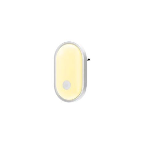 Veilleuse LED Prise Electrique avec Commande Tactile, Lampe Nuit avec Capteur de Crépuscule et Luminosité Réglable, Veilleuse Enfants pour Chambre de Bébé, Escalier, Couloir, Cuisine 10cm