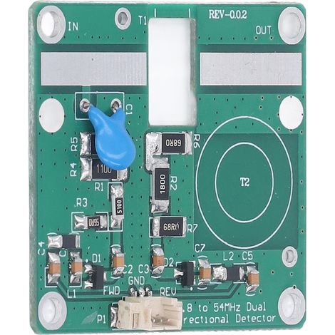 Module de détection d'ondes stationnaires, kit PCB haute précision pour amplificateur de puissance à ondes courtes, 1,8-54 MHz, 1 kW (à monter soi-même). (1/5)