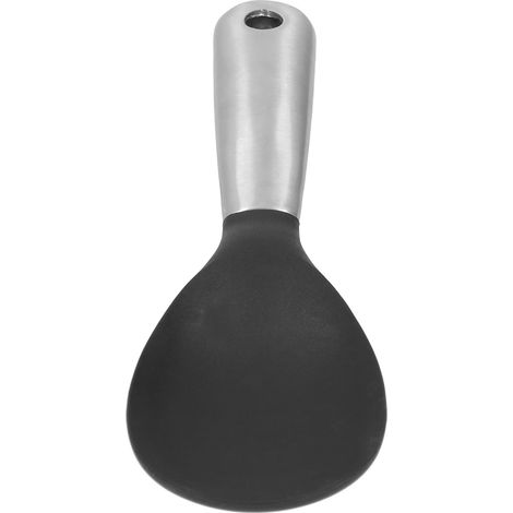 Cuillère à Riz en Acier Inoxydable avec Trou de Suspension - Accessoire de Cuisine Antiadhésif (1/5)