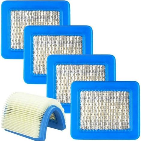 Motorluftfilter 5 Stück Motorluftfilter Rasenmäherzubehör A