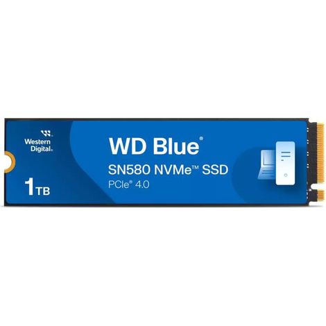 Western Digital Blue SN580 M.2 1 To PCI Express 4.0 TLC NVMe (1/3)