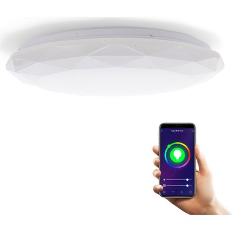 Plafonnier LED SmartHome Dial 24W App CCT - Ledme - LM8233 (1/3)