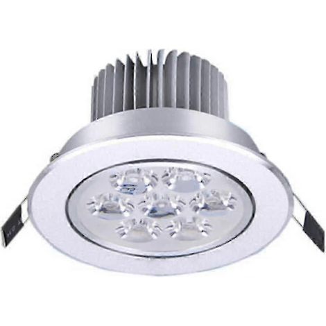 1 spot LED encastrable 7W 7 LED, installation facile, blanc froid, 85-265V, H XXF (1/5)